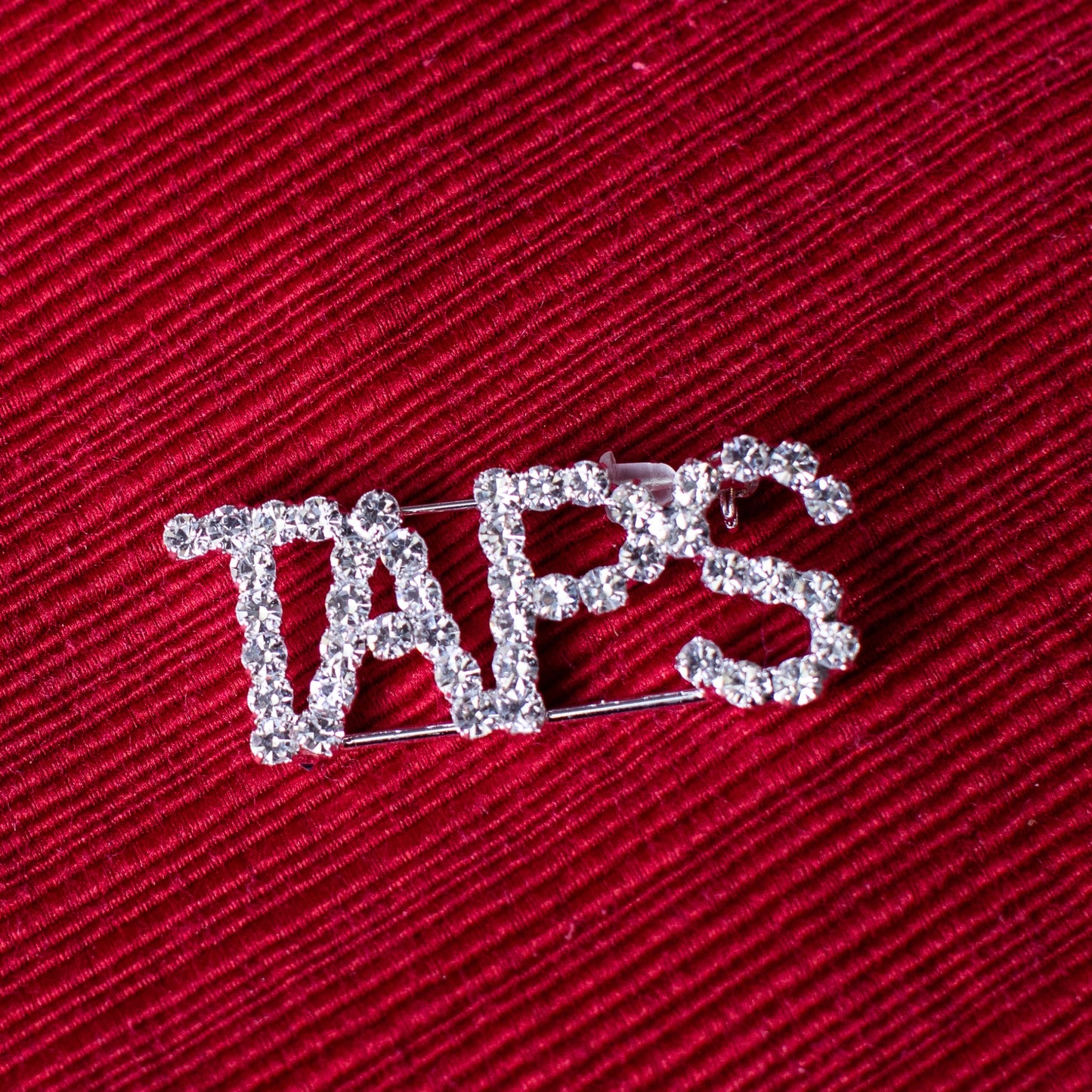 Rhinestone TAPS Brooch
