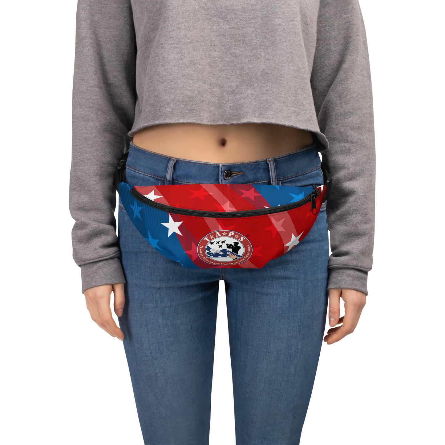 Red White and Blue TAPS Fanny Pack