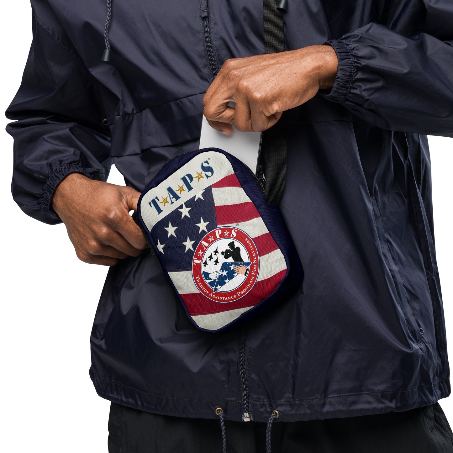 Utility Crossbody Bag with TAPS Logos
