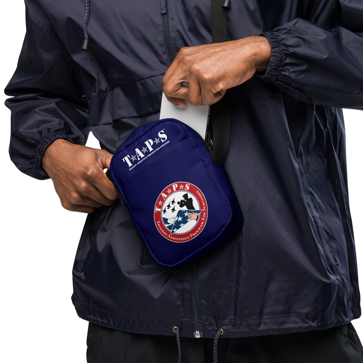 Utility Crossbody Bag with TAPS Logos