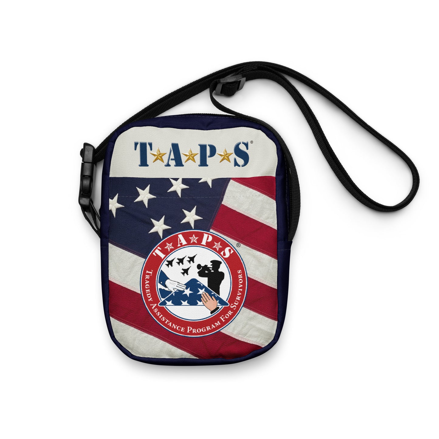 Utility Crossbody Bag with TAPS Logos