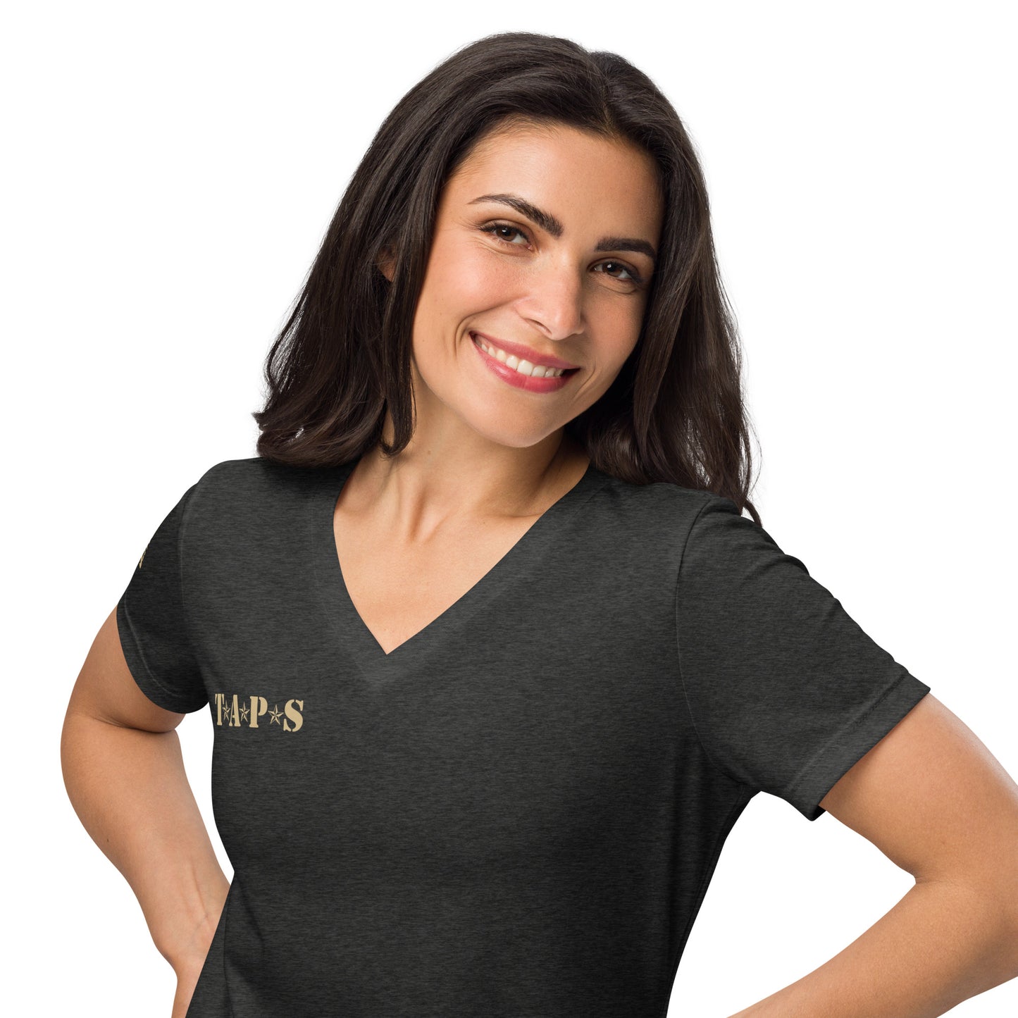 Women’s Strength V-neck T-Shirt