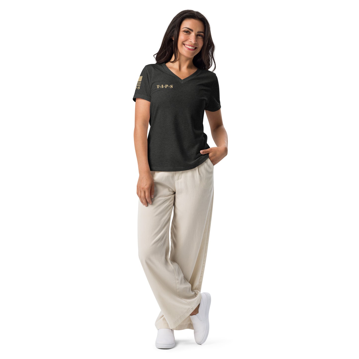 Women’s Strength V-neck T-Shirt