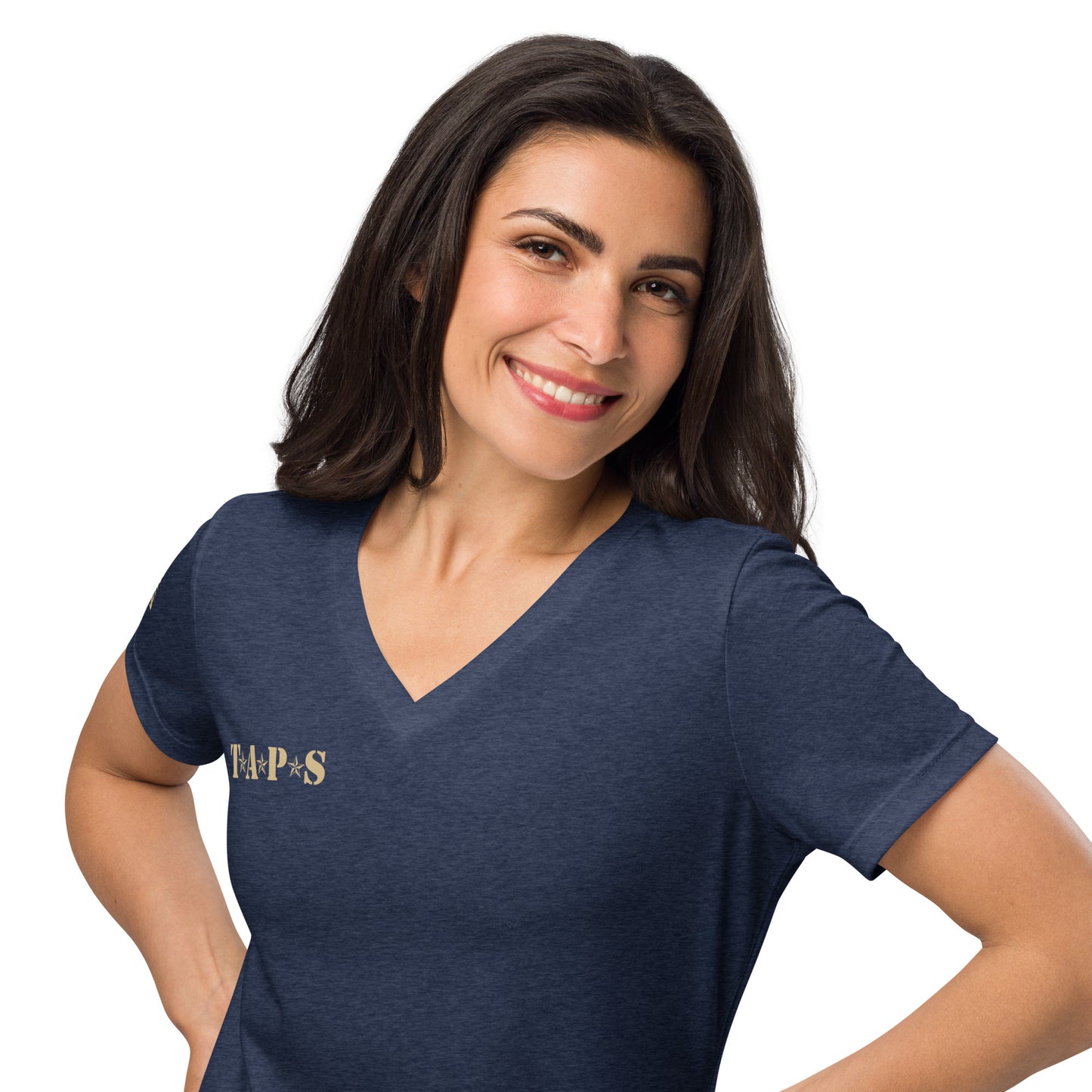 Women’s Strength V-neck T-Shirt
