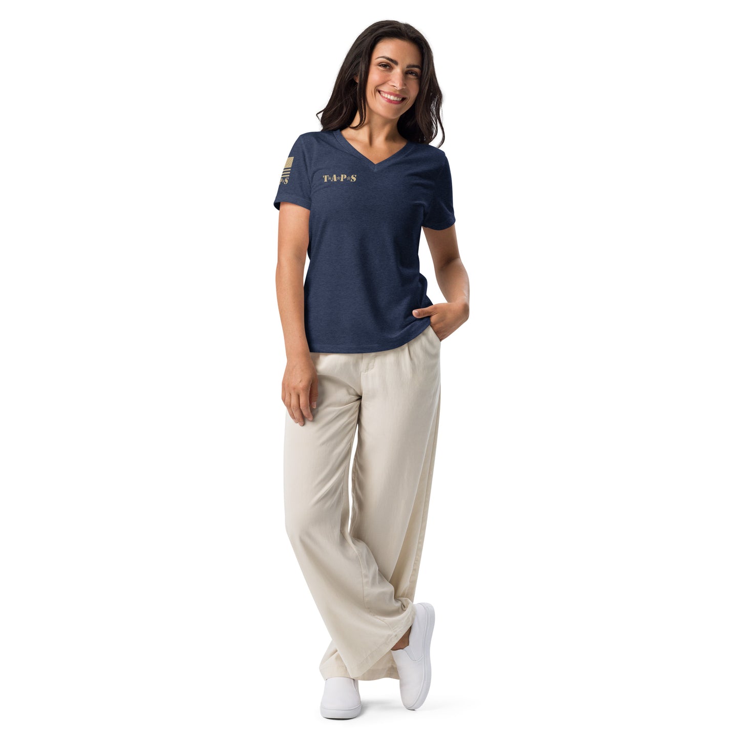 Women’s Strength V-neck T-Shirt