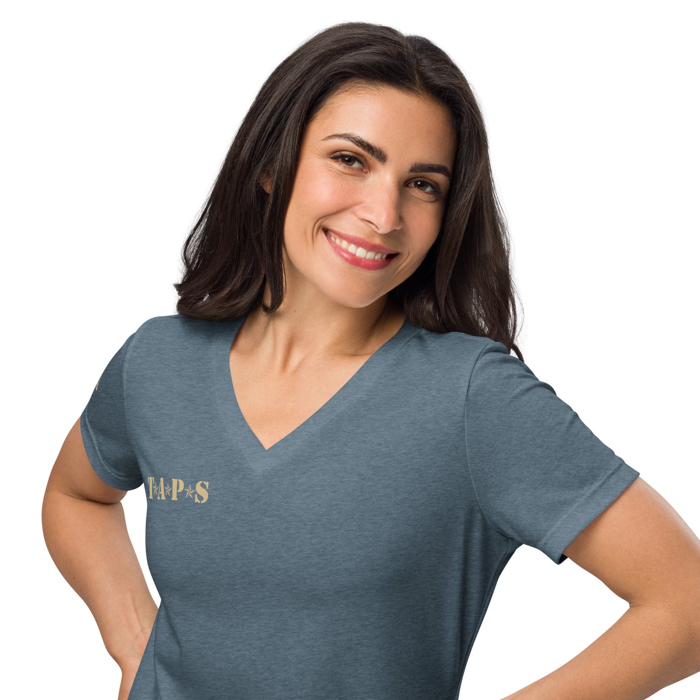 Women’s Strength V-neck T-Shirt
