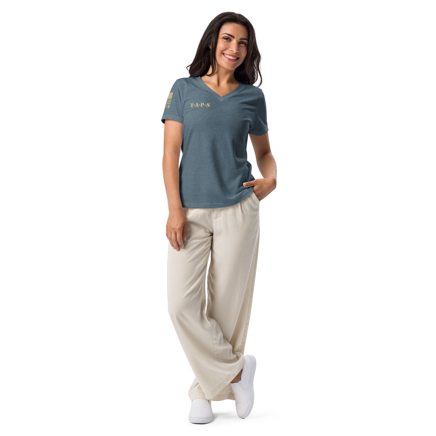 Women’s Strength V-neck T-Shirt