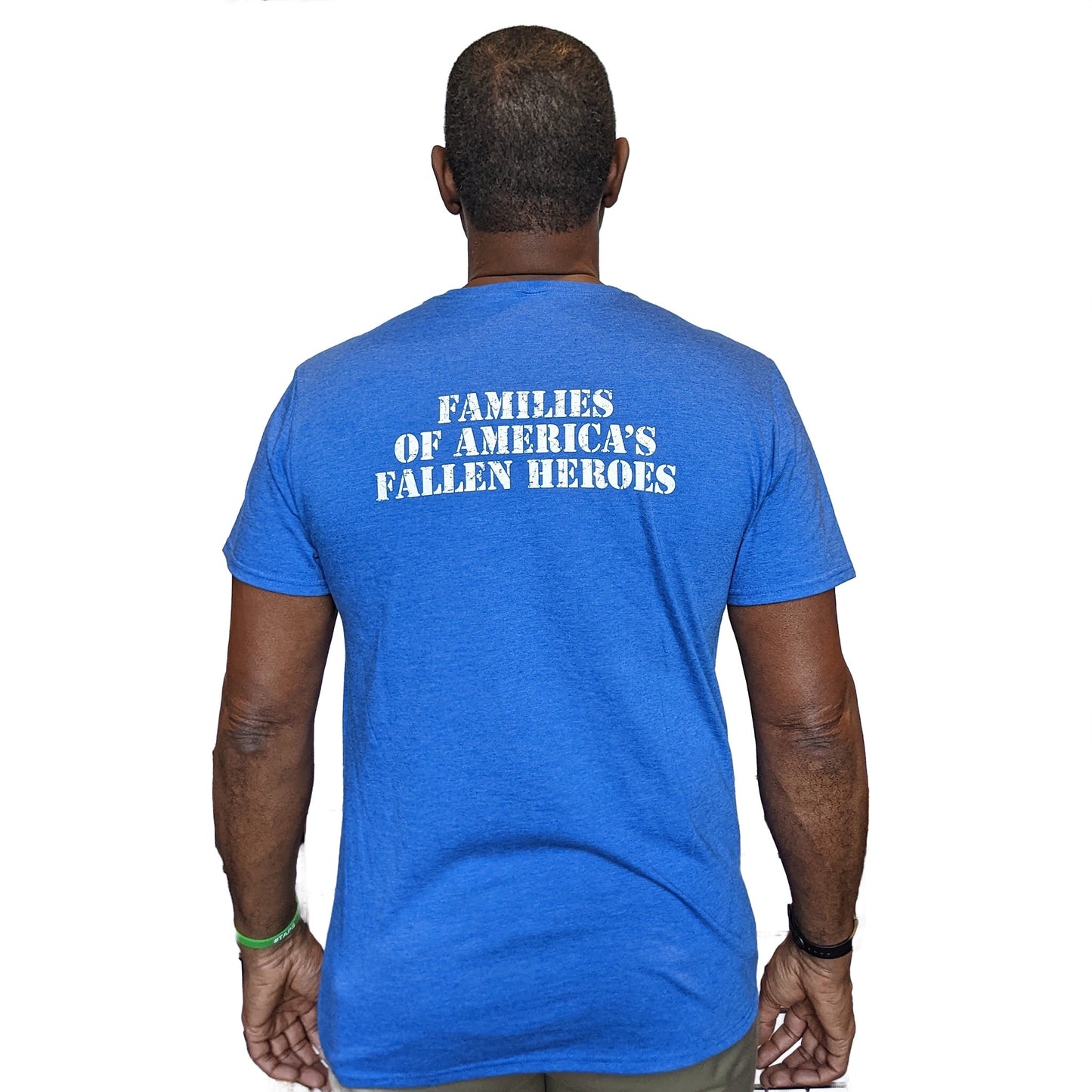 Flag Front Short Sleeve Tee