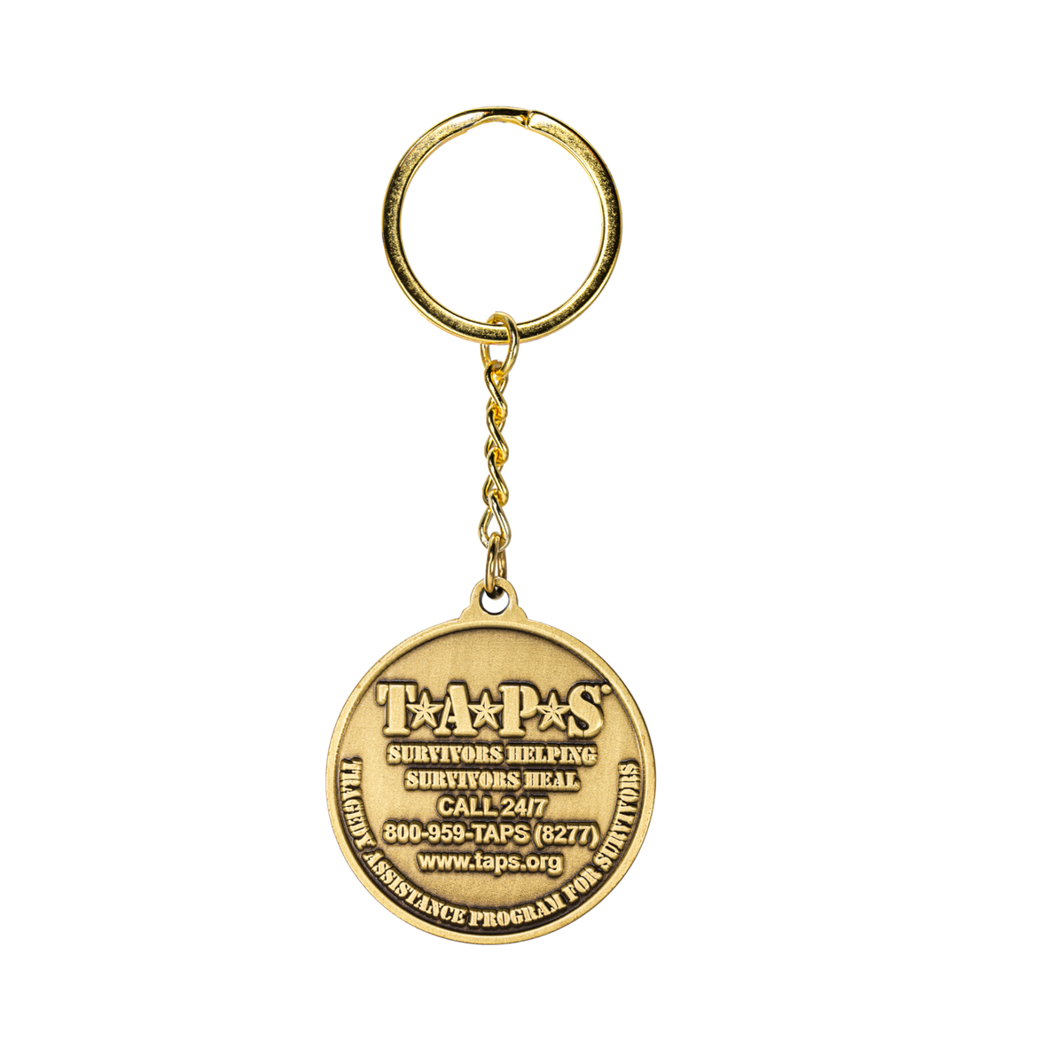 Brass Keychain TAPS Store
