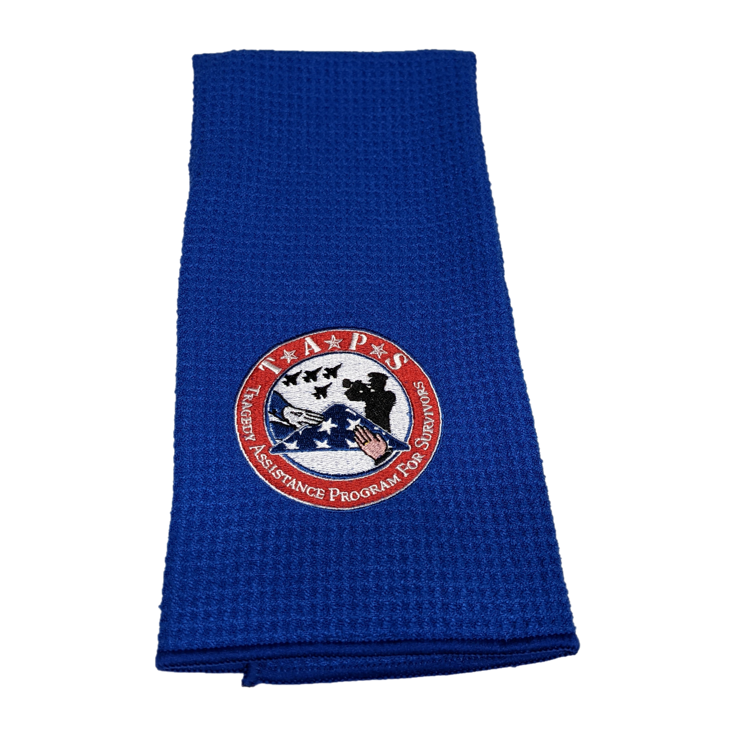 Microfiber Golf Towel with Embroidered TAPS Logo