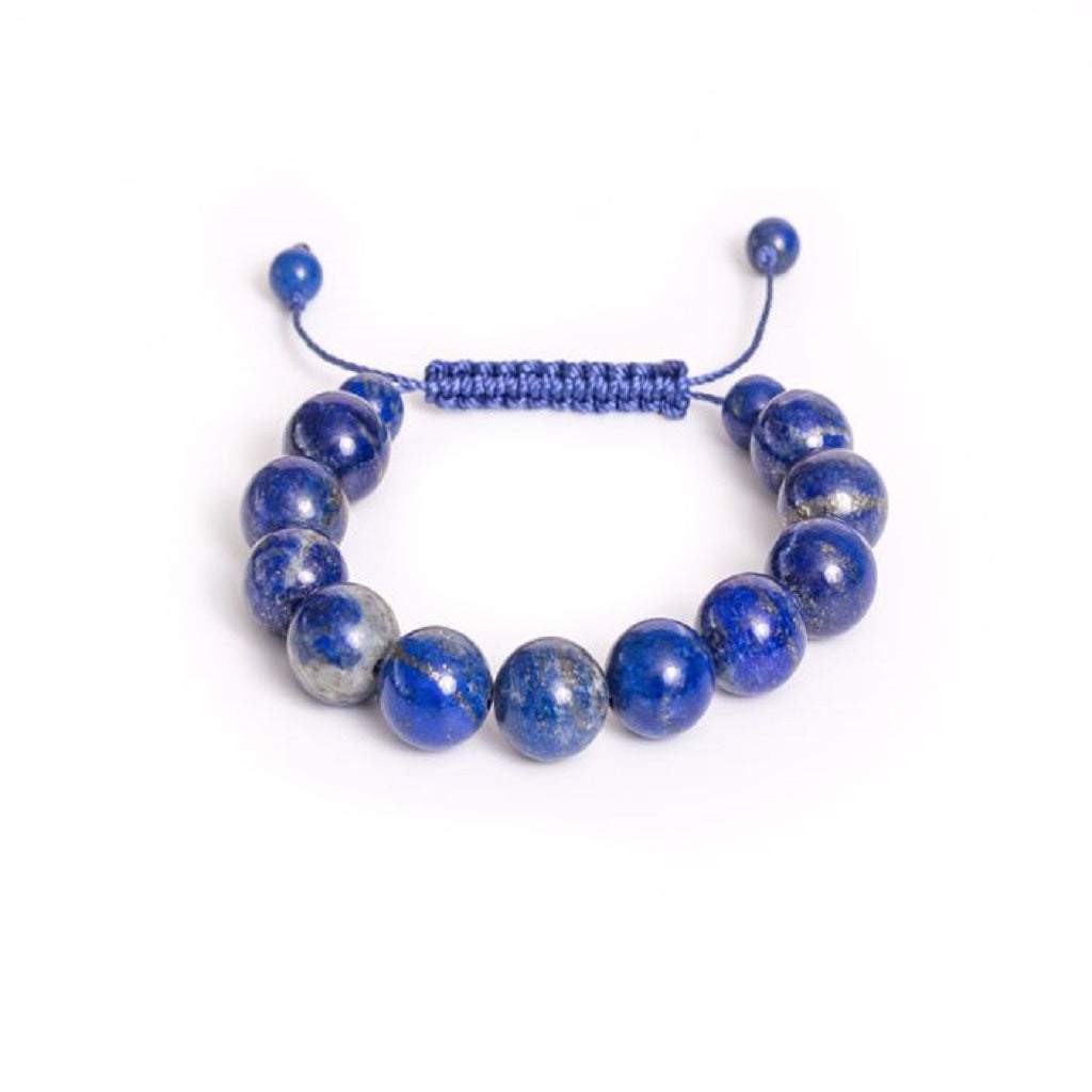 Afghan Lapis Bead Bracelet