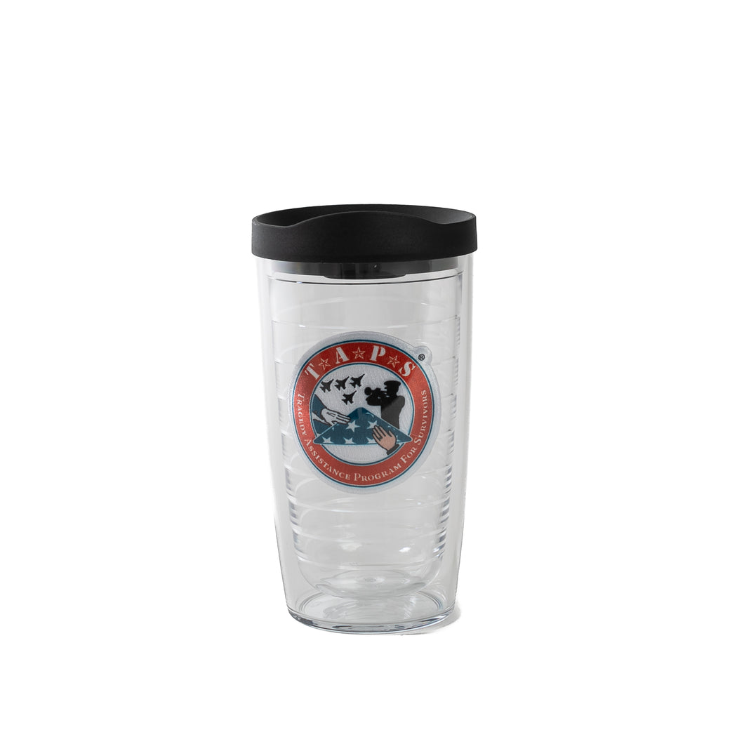 Tervis Tumbler 16oz BPA Free Clear Cup with TAPS Logo