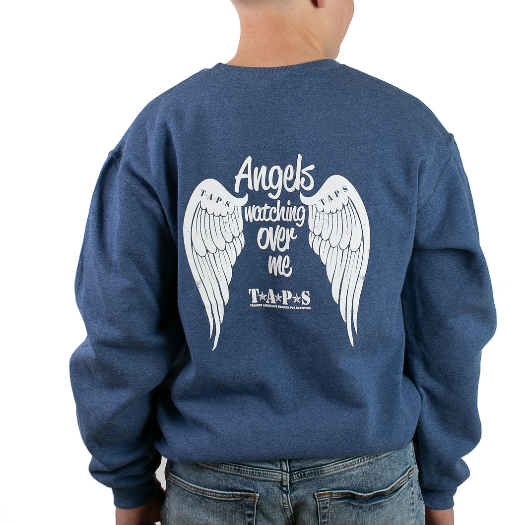 Angels Watching Over Me Unisex Crewneck Sweatshirt