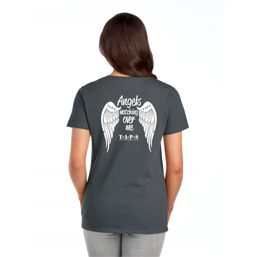 Angels Watching Over Me Ladies' V-Neck