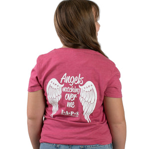 Angels Watching Over Me Ladies' V-Neck