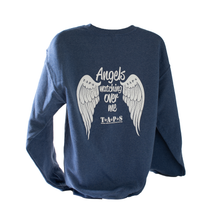 Load image into Gallery viewer, Angels Watching Over Me Unisex Crewneck Sweatshirt