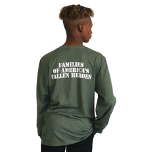 Load image into Gallery viewer, Flag Front Long Sleeve Tee