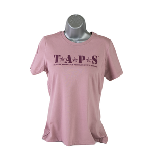 Women's Relaxed Tone on Tone TAPS Logo Tee