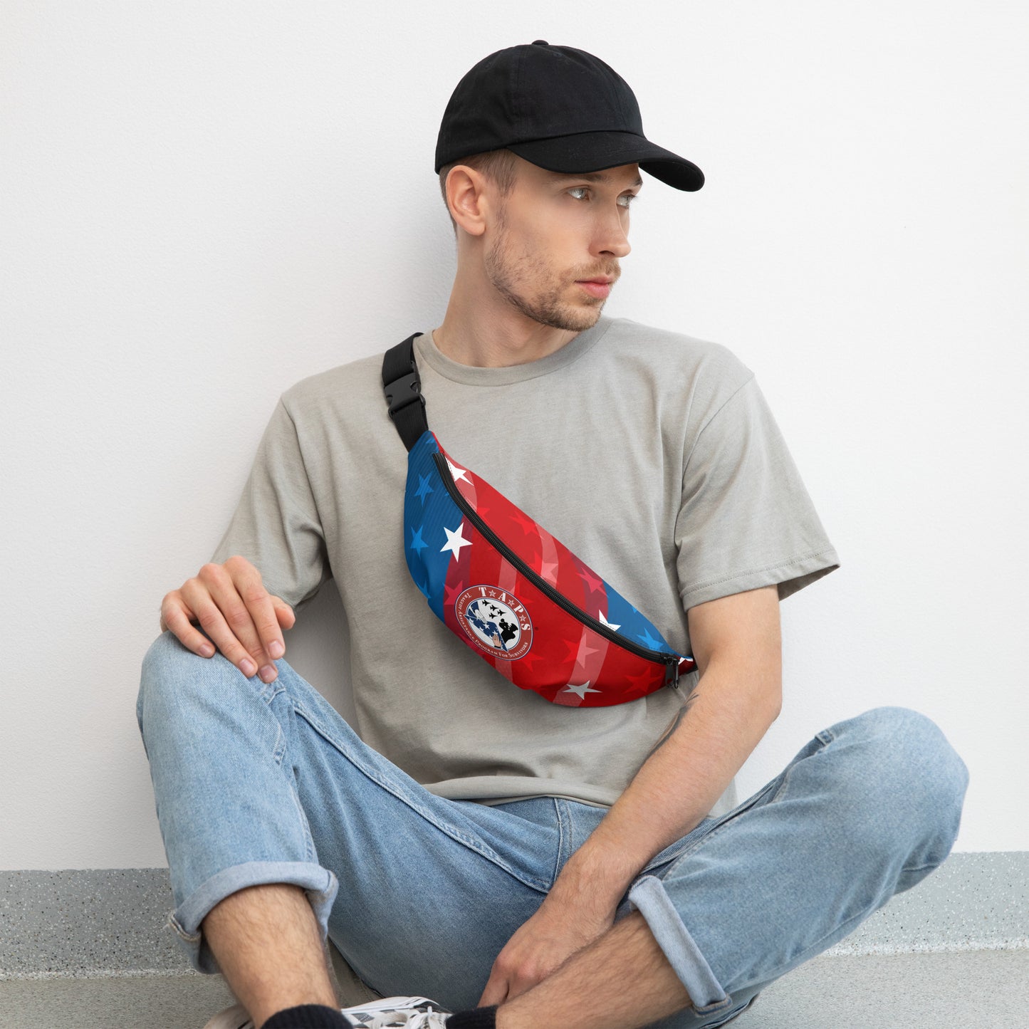 Red White and Blue TAPS Fanny Pack