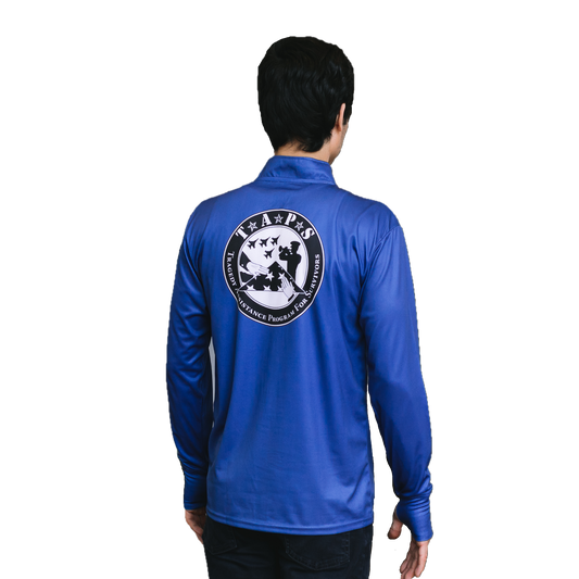 Unisex Sport 1/4 Zip Long Sleeve Tech Shirt