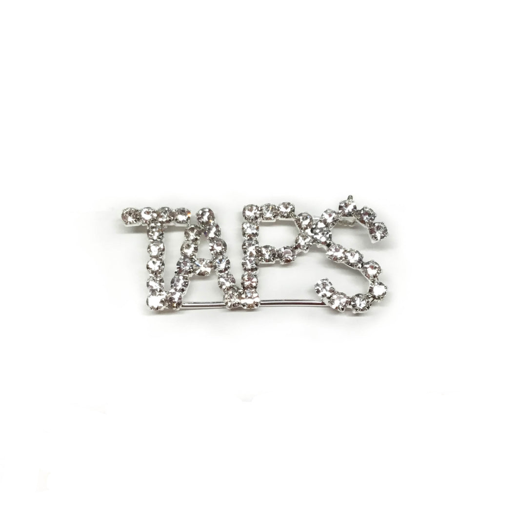 Rhinestone TAPS Brooch