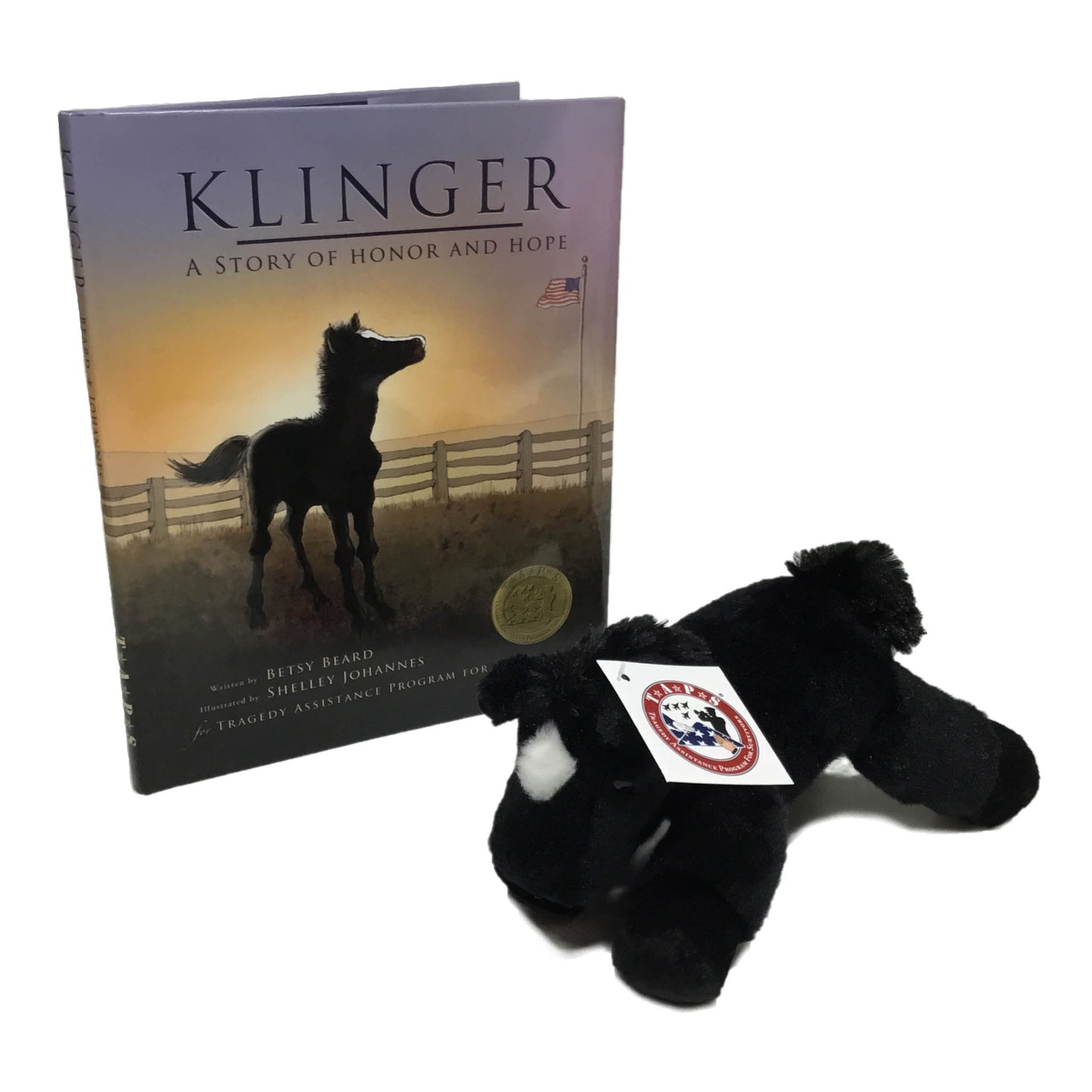 Klinger Book and Companion Plush Horse Gift Set