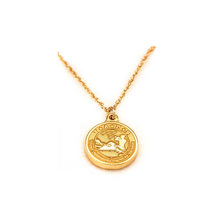 Load image into Gallery viewer, TAPS 18k Gold Plated Necklace and Logo Charm