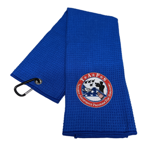 Microfiber Golf Towel with Embroidered TAPS Logo