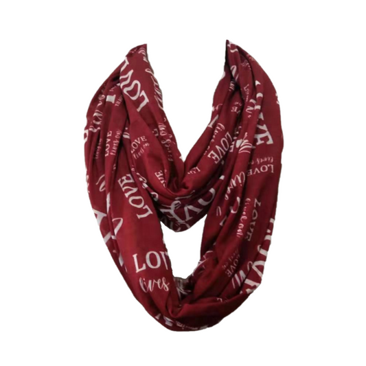 Love Lives On Infinity Scarf