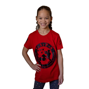 Grunt Style Red TAPS Logo Youth Tee