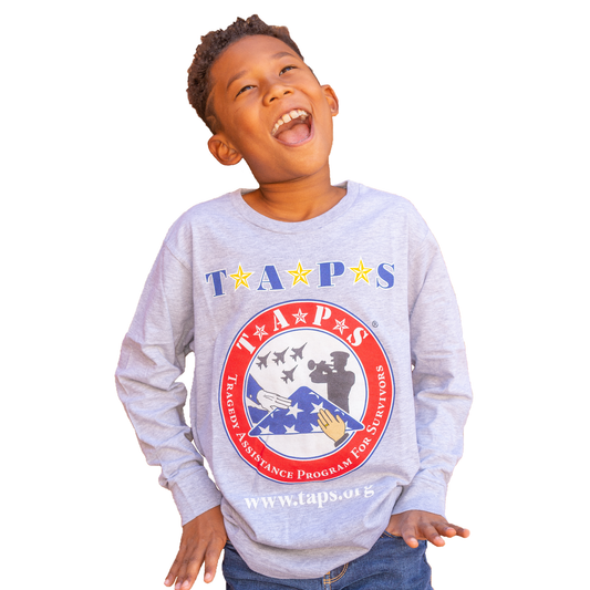 Youth Long Sleeve TAPS Logo Tee
