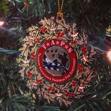 Load image into Gallery viewer, Wreath Ornament with TAPS Logo