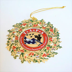 Wreath Ornament with TAPS Logo